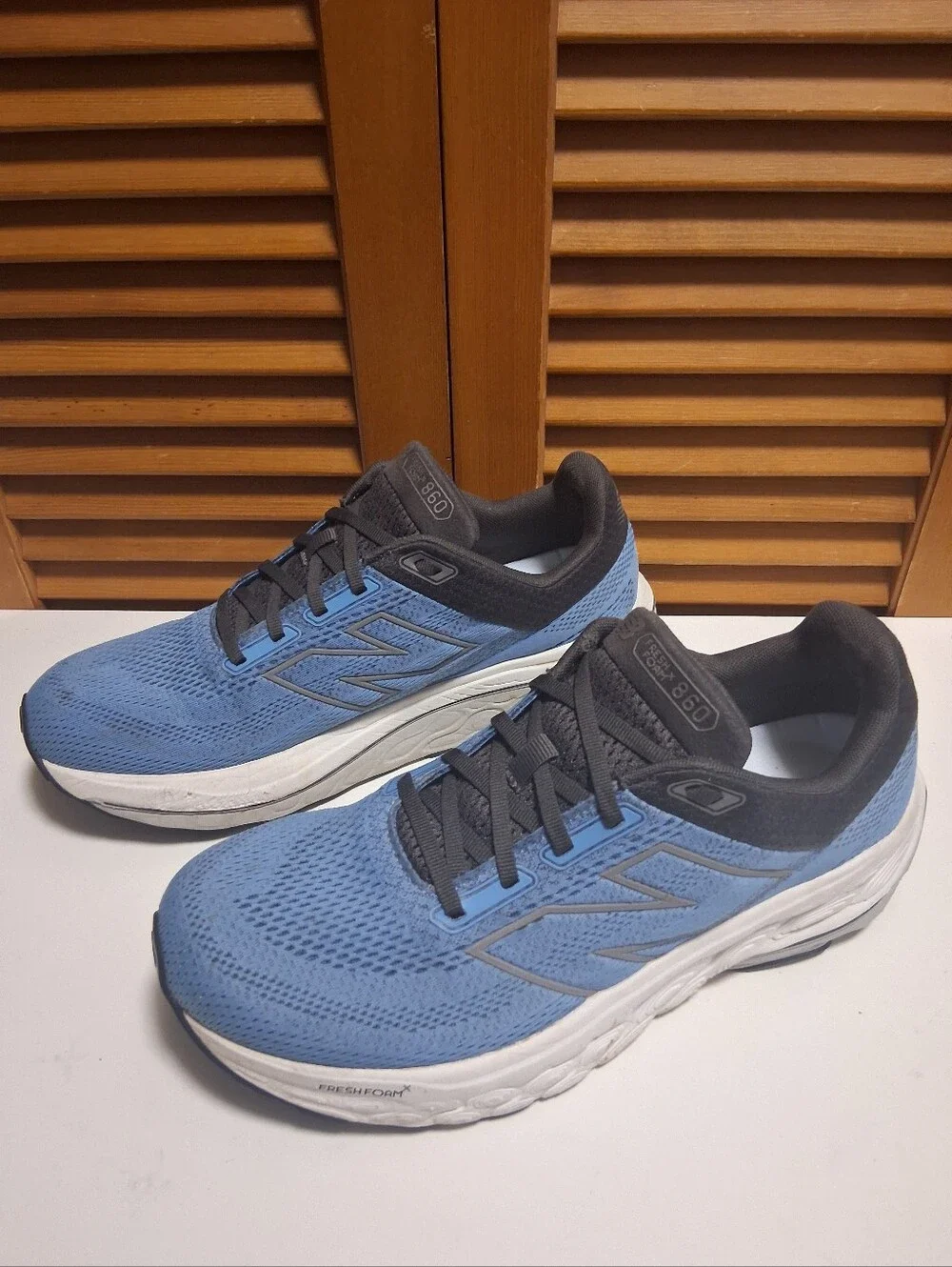 New Balance Fresh Foam x 860v14 Running Shoe Blue Laguna Men's Size 11.5 D